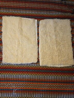 2 WOOLREST Pillow Case in Cream Knit
